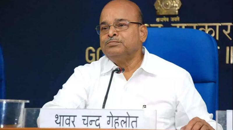 Thawar Chand Gehlot in governance